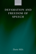 Defamation and Freedom of Speech