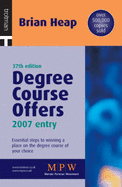 Degree Course Offers: 2007 Entry