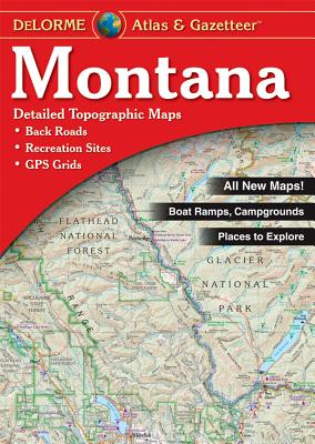 Delorme Montana - Rand McNally, and Delorme Publishing Company, and DeLorme
