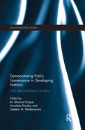Democratizing Public Governance in Developing Nations: With Special Reference to Africa