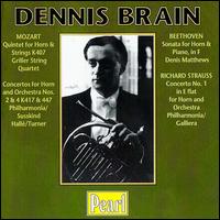 Dennis Brain - Denis Matthews (piano); Dennis Brain (horn); Griller String Quartet