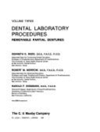 Dental laboratory procedures - Morrow, Robert M., and Rudd, Kenneth D., and Eissmann, Harold F.