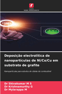 Deposi??o electrol?tica de nanopart?culas de Ni/Co/Cu em substrato de grafite