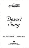 Desert Song - O'Banyon, Constance