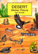 Desert Sticker Picture: With 33 Reusable Peel-And-Apply Stickers