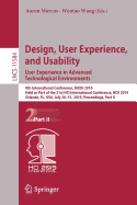 Design, User Experience, and Usability. User Experience in Advanced Technological Environments: 8th International Conference, Duxu 2019, Held as Part of the 21st Hci International Conference, Hcii 2019, Orlando, Fl, Usa, July 26-31, 2019, Proceedings...