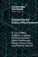 Designing for Policy Effectiveness: Defining and Understanding a Concept