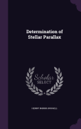 Determination of Stellar Parallax