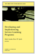 Developing and Implementing Service-Learning Programs