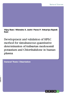 Development and Validation of HPLC Method for Simultaneous Quantitative Determination of Azilsartan Medoxomil Potassium and Chlorthalidone in Human Plasma