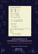 Developments in Theoretical GE