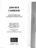 Diagnostic and Statistical Manual of Mental Disorders: Casebook to 3r.e