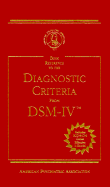 Diagnostic criteria from DSM-IV