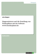 Diagnostizieren und die Erstellung von Frderplnen mit der Software www.foerderplaner.de