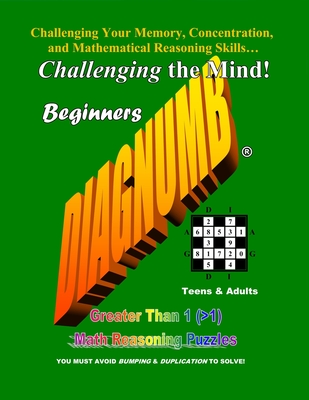 Diagnumb Beginners: Greater Than 1 (>1) Math Reasoning Puzzles - Fletcher, Joel a