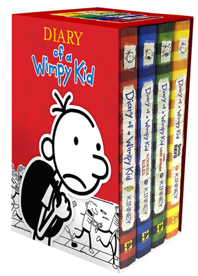 Diary of a Wimpy Kid Box of Books 1-4 Revised - Kinney, Jeff
