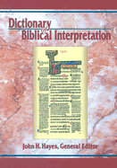 Dictionary of Biblical Interpretation Volume (Set of 2): 2 Volume Set