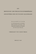 Die Befugnisse Der Wegeaufsichtsbehrden Gegenber Der Deutschen Reichsbahn: Dissertation