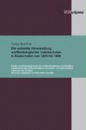 Die erstrebte Umwandlung w"rttembergischer Lateinschulen in Realschulen von 1835 bis 1848: Erfolge und Misserfolge eines der w"rttembergischen Schultradition zuwiderlaufenden Reformvorhabens des Innen- und Kultusministers Johannes von Schlayer. Mit...