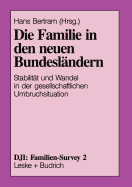 Die Familie in Den Neuen Bundeslandern: Stabilitat Und Wandel in Der Gesellschaftlichen Umbruchsituation