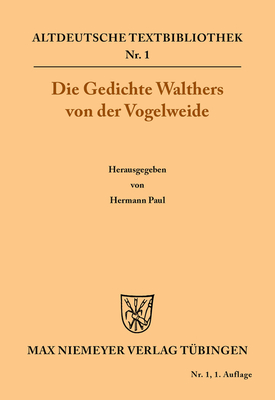 Die Gedichte... - Walther (Von Der Vogelweide) (Creator)