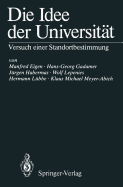Die Idee Der Universitt: Versuch Einer Standortbestimmung