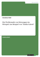 Die Problematik von Krzungen im Hrspiel. Am Beispiel von "Emilia Galotti"