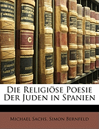 Die Religiose Poesie Der Juden in Spanien