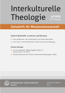 Dietrich Bonhoeffer Zu Mission Und Okumene
