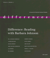 Difference: Reading with Barbara Johnson