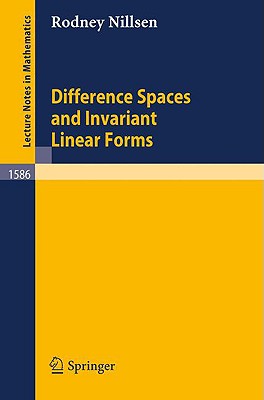 Difference Spaces and Invariant Linear Forms - Nillsen, Rodney