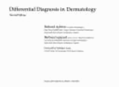 Differential Diagnosis in Dermatology, Second Edition - Leppard, Barbara, and Ashton, Richard
