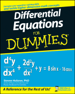 Differential Equations for Dummies - Holzner, Steven, Ph.D.