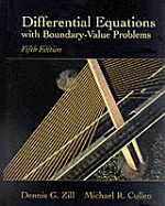 Differential Equations with Boundary-Value Problems - Zill, Dennis G, and Cullen, Michael R