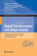 Digital Transformation and Global Society: 5th International Conference, Dtgs 2020, St. Petersburg, Russia, June 17-19, 2020, Revised Selected Papers