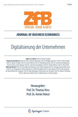 Digitalisierung Der Unternehmen - Hess, Thomas (Editor), and Heinzl, Armin (Editor)