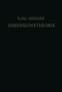 Dimensionstheorie - Menger, Karl