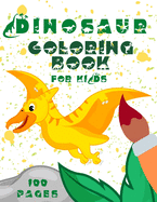 Dinosaur Coloring Book for Kids: Coloring Book for Toddlers 2-4 years - Easy and Thick Lines