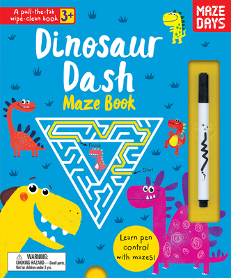 Dinosaur Dash Maze Book - Isaacs, Connie
