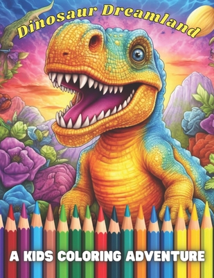 Dinosaur Dreamland: A Kids Coloring Adventure - Bean, Coco