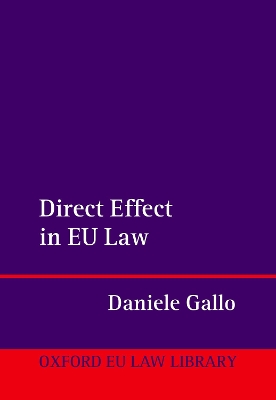 Direct Effect in EU Law - Gallo, Daniele