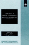 Directions in Person-Environment Research and Practice - Nasar, Jack L