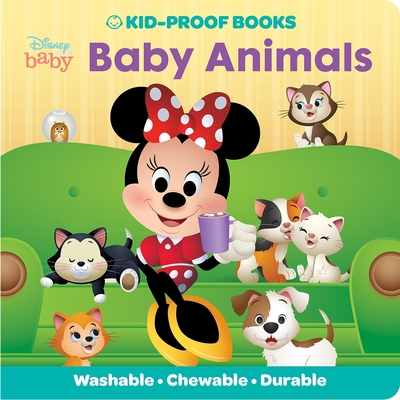 Disney Baby: Baby Animals Kid-Proof Books - Pi Kids