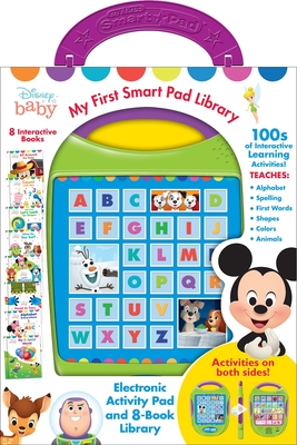 Disney Baby: My First Smart Pad Library Electronic Activity Pad and 8-Book Library Sound Book Set - Pi Kids, and Monaco, Jill (Narrator)