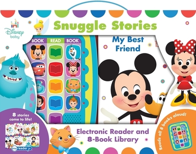 Disney Baby: Snuggle Stories Me Reader Jr Electronic Reader and 8-Book Library Sound Book Set - Broderick, Kathy