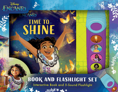 Disney Encanto: Time to Shine Book and 5-Sound Flashlight Set