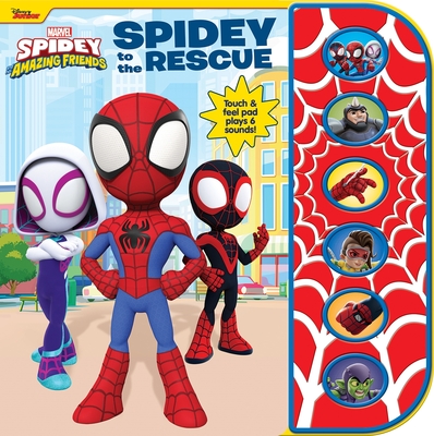 Disney Junior Marvel Spidey and His Amazing Friends: Spidey to the Rescue Sound Book - Pi Kids