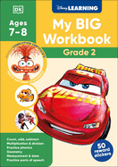 Disney Learning Big Workbook Grade 2: Math & English Workbook for Kids Aged 7-9, Curriculum-Based