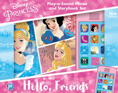 Disney Princess: Hello, Friends Play-A-Sound Phone and Storybook Sound Book Set