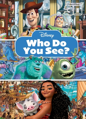 Disney: Who Do You See? Look and Find - Pi Kids